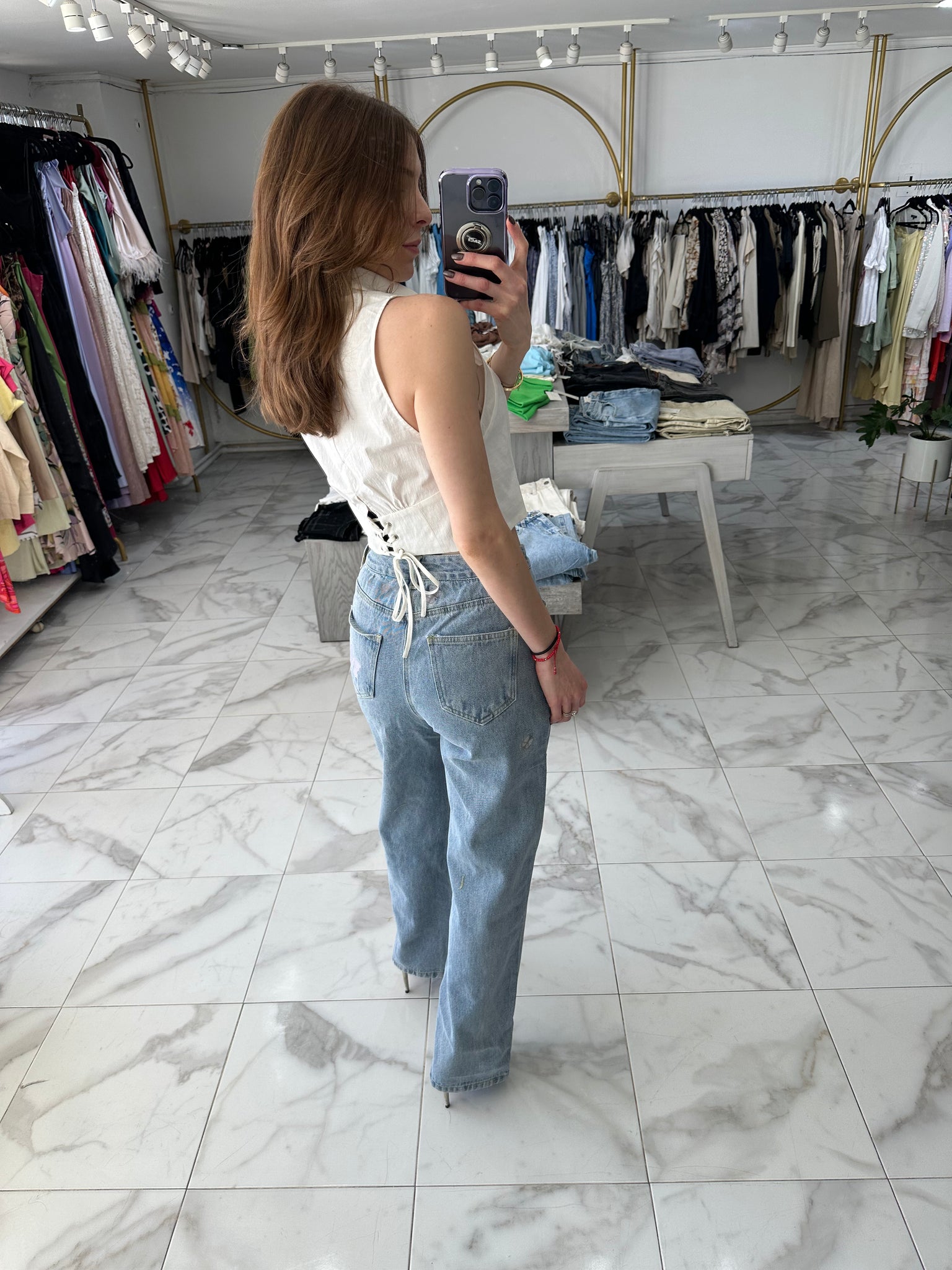 Jeans mariposa